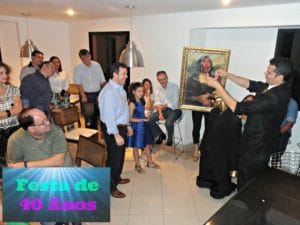 Mágica e Humor para Festa de 40 anos em São Paulo com Mágico Paul&Jack